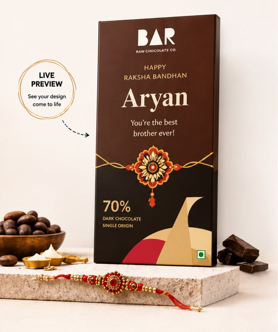 Personalised Rakhi Chocolate