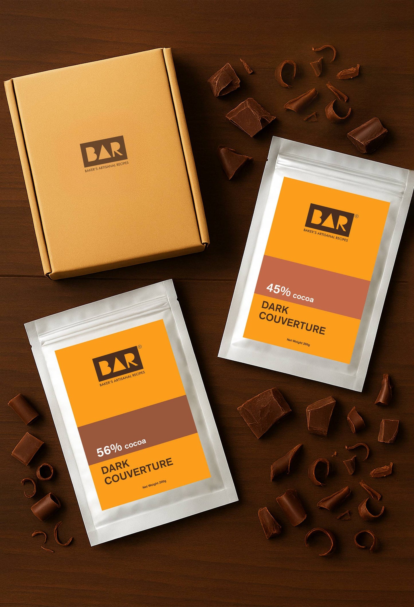 Sweet Spot(BAR45 Dark Couverture,BAR56 Dark Couverture - 200GM Each)
