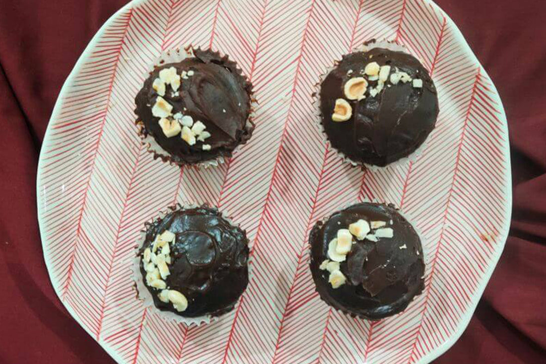 CHOCO HAZELNUT CUPCAKES