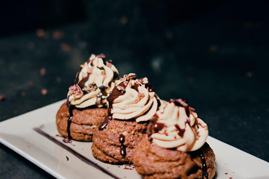 Chocolate Choux au Craquelin