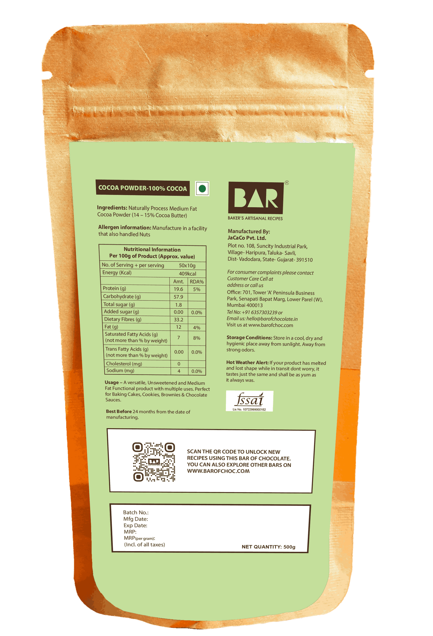 Cocoa Powder(Indian Origin)