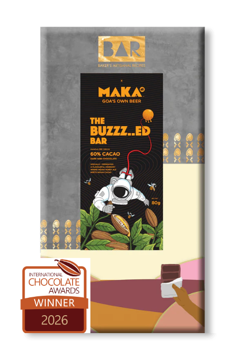 THE BUZZZ..ED BAR - Mangalore Origin (Dark 60% w/Nibs)