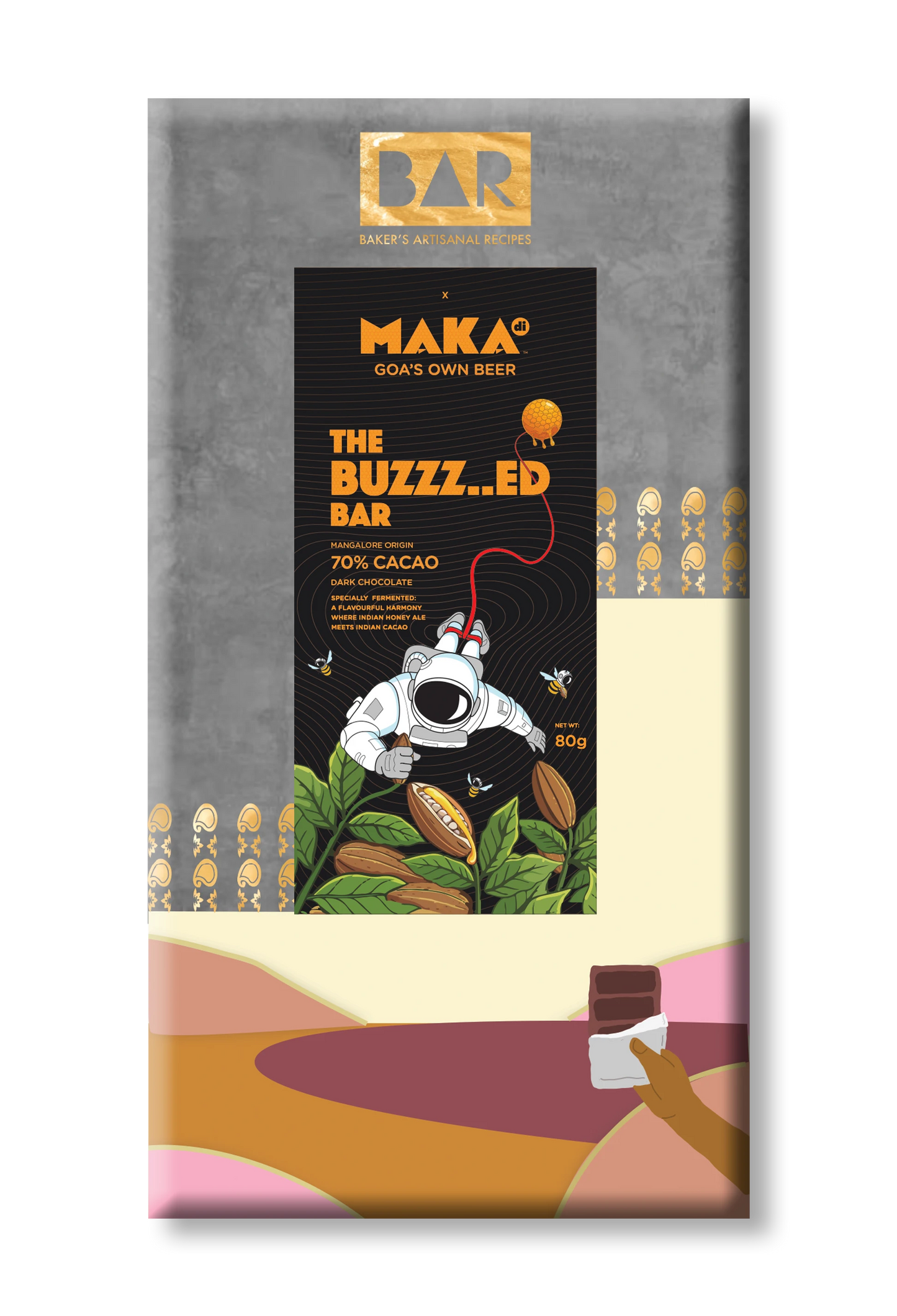 THE BUZZZ..ED BAR - Mangalore Origin (Dark 70%)